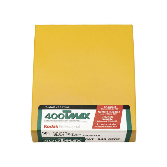 Kodak Professional T-Max 100 4x5" vlakfilm - 50 sheets