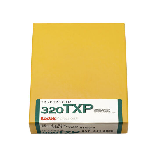 Kodak Professional Tri-X 320 4x5" vlakfilm - 50 sheets