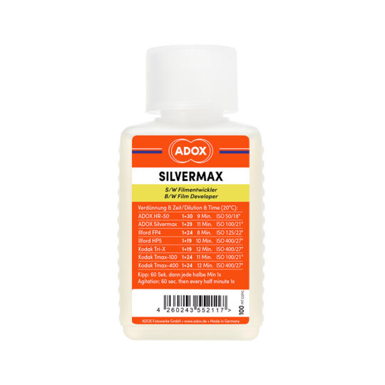 Adox Silvermax ontwikkelaar | 100 ml concentraat