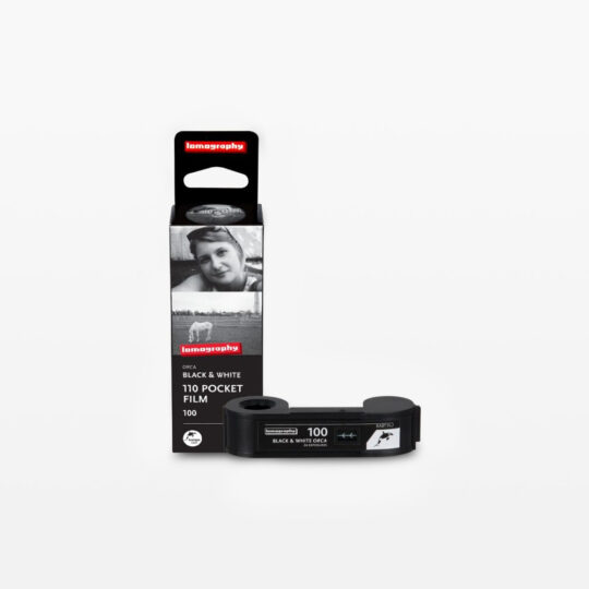 Lomography B&W Orca 110 pocketfilm | ISO 100