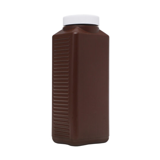 Bruine laboratoriumfles met wijde hals | 1000 ml | FotoFilmFabriek