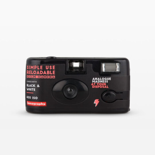 Lomography SUC Black & White 400 - Simple Use Reloadable Film Camera - FotoFilmFabriek