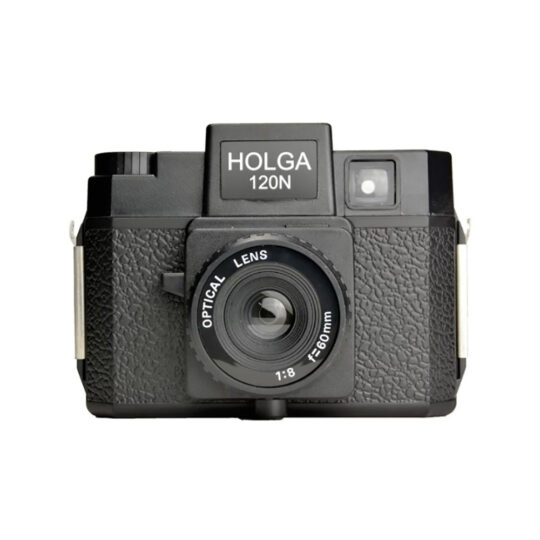 Holga 120N | De klassieke middenformaat cultcamerav | zwart | FotoFilmFabriek | Het Magazijn Dordrecht