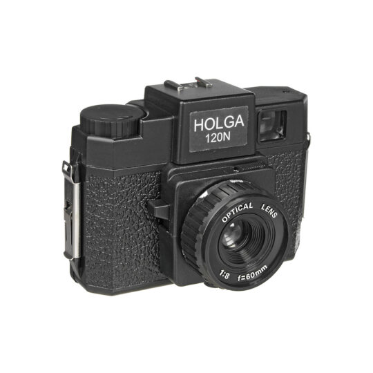 Holga 120N | De klassieke middenformaat cultcamerav | zwart | FotoFilmFabriek | Het Magazijn Dordrecht