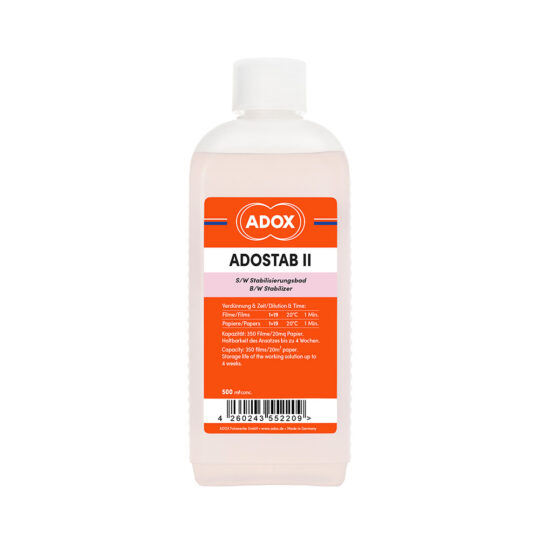 Adox Adostab II | 500ml concentraat | Vloeimiddel met beeldstabilisator | FotoFilmFabriek