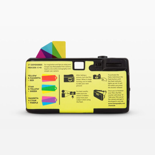 Lomography SUC Lomochrome Metropolis - Simple Use Reloadable Film Camera - FotoFilmFabriek