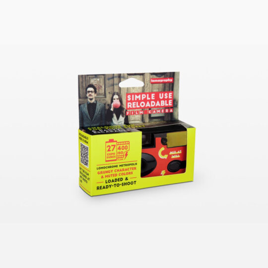 Lomography SUC Lomochrome Metropolis - Simple Use Reloadable Film Camera - FotoFilmFabriek