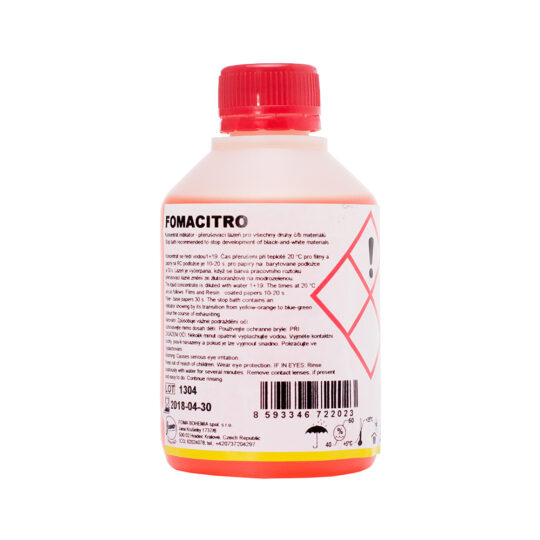 Foma Fomacitro | 250ml | Geurloos stopbad | 60% citroenzuur | FotoFilmFabriek