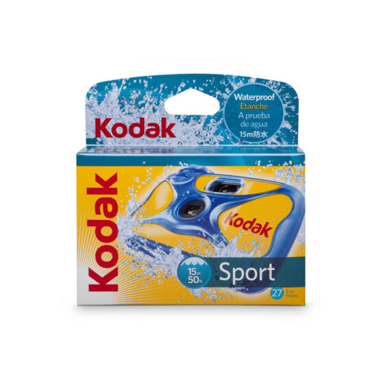 Kodak Sport Waterproof Wegwerpcamera - UltraMax 800 - 27 opnamen