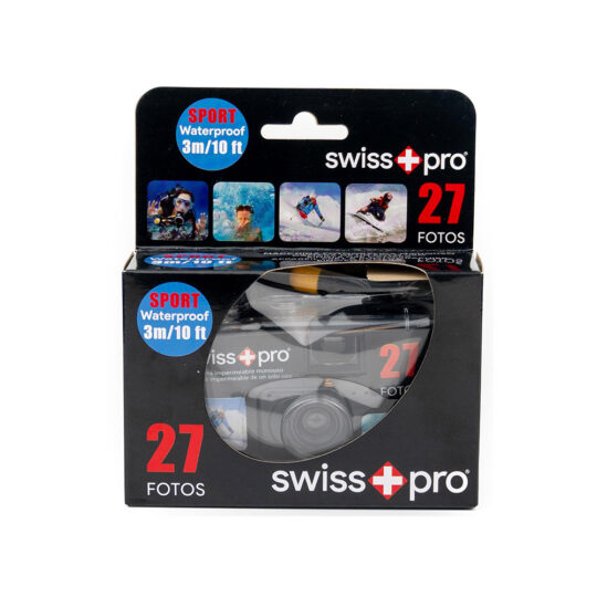 Swiss Pro Sport Waterproof wegwerpcamera - 27 opnamen