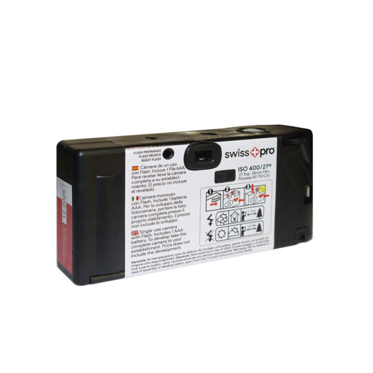 Swiss Pro wegwerpcamera met flits | 27 opnamen