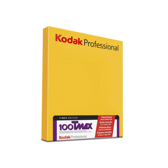 Kodak Professional T-Max 100 4x5" vlakfilm - 10 sheets