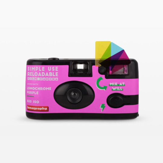 Lomography SUC Lomochrome Purple - Simple Use Reloadable Film Camera - FotoFilmFabriek