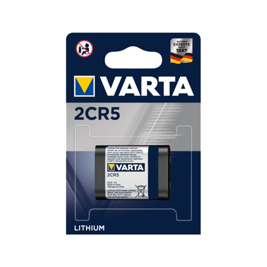 VARTA Photo Lithium 2CR5 batterij | FotoFilmFabriek