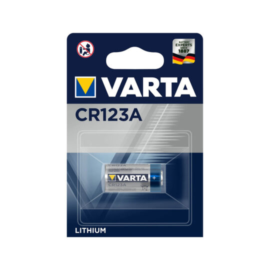 VARTA Photo Lithium CR123A batterij | FotoFilmFabriek