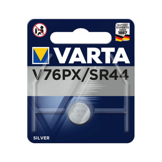 Varta | V76PX / SR44 | Silver knoopcelbatterij | FotoFilmFabriek