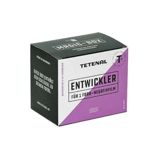 Tetenal Magic Box C-41; de ideale kit om het zelf ontwikkelen van kleurenfilm te ontdekken | FotoFilmFabriek | Het Magazijn Dordrecht