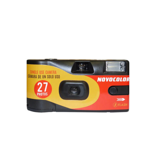 Novocolor Flash wegwerpcamera met flits - 27 opnamen
