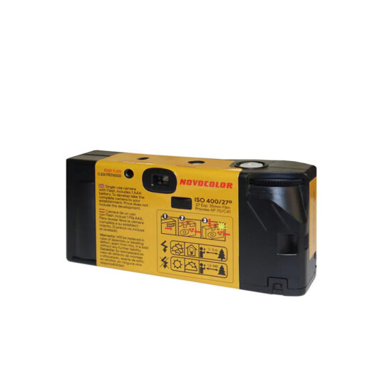 Novocolor Flash wegwerpcamera met flits - 27 opnamen