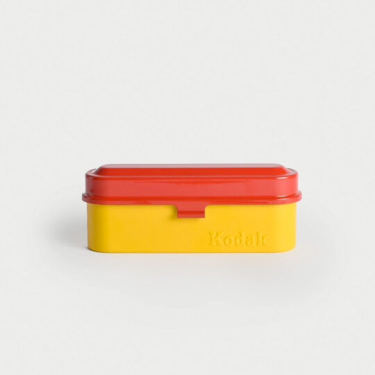 Kodak Film Case Yellow Red Lid / 135