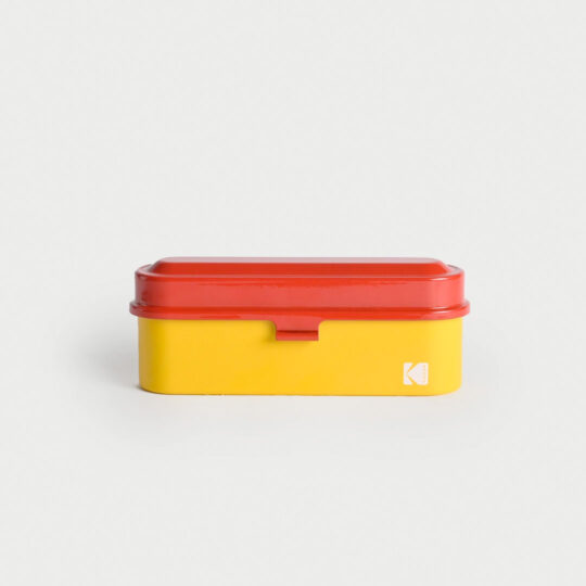 Alternative view of Kodak Film Case Yellow with Red Lid  - 135