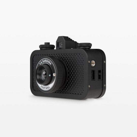 Alternative view of Lomography La Sardina Camera - 8Ball Edition