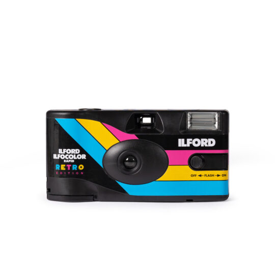 Ilford Ilfocolor Rapid Retro Edition | Wegwerpcamera met flits | FotoFilmFabriek