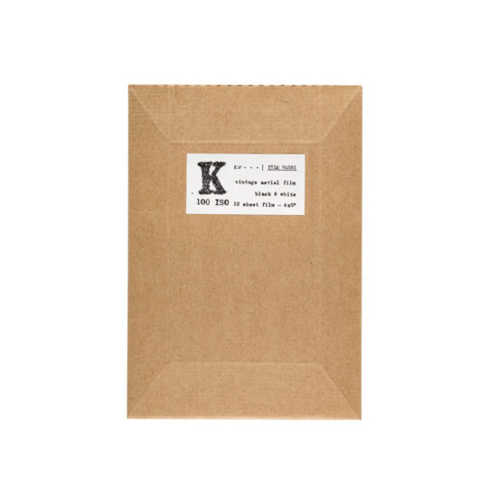 Washi K Film - Vintage Aerial Film - 4x5" Vlakfilm / 12 sheets