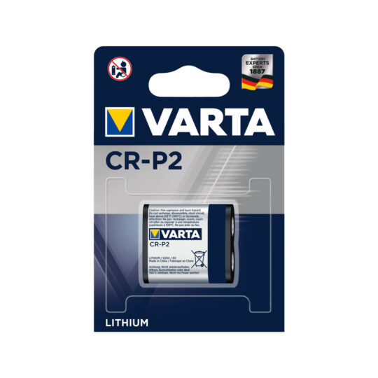 VARTA Photo Lithium CR-P2 batterij | FotoFilmFabriek