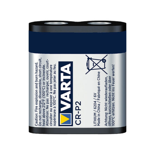 VARTA Photo Lithium CR-P2 batterij | FotoFilmFabriek