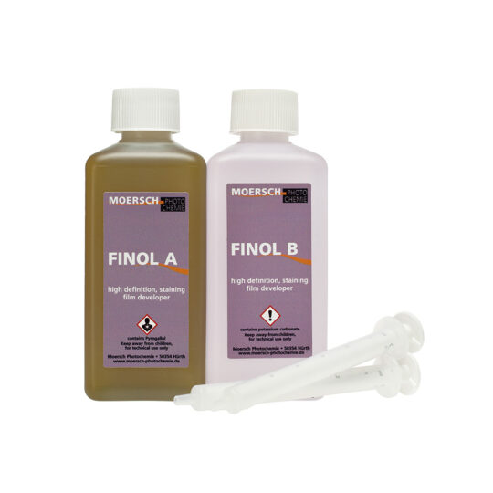 Moersch Finol | 2x 250ml concentraat | Stainende ontwikkelaar | FotoFilmFabriek