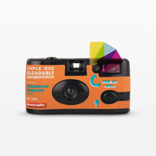 Lomography SUC Lomochrome Turquoise | Simple Use Reloadable FIlm Camera - FotoFilmFabriek
