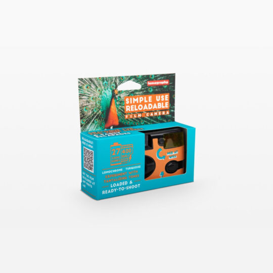 Lomography SUC Lomochrome Turquoise | Simple Use Reloadable FIlm Camera - FotoFilmFabriek
