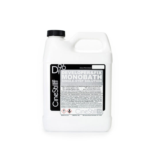 Cinestill Df96 Monobath - Zwart-wit ontwikkelaar & fixeer - vloeibaar concentraat