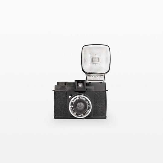 Lomography Diana F+ Camera & Flash - Black Jack Edition