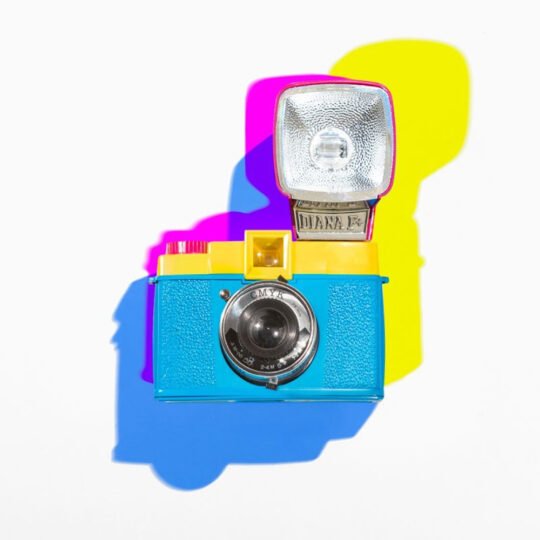 Alternative view of Lomography Diana F+ Camera & Flash - CMYK Edition