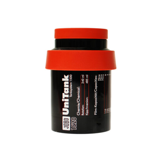 Jobo Unitank 1520, filmontwikkeltank voor alle kleinbeeld- en middenformaatfilms.