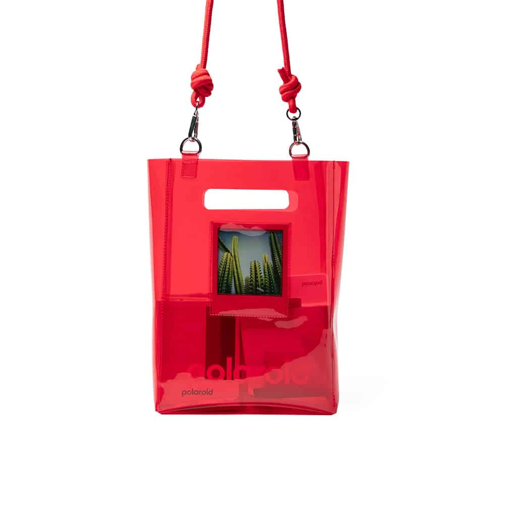 Polaroid Bucket Bag Red - Afbeelding 3
