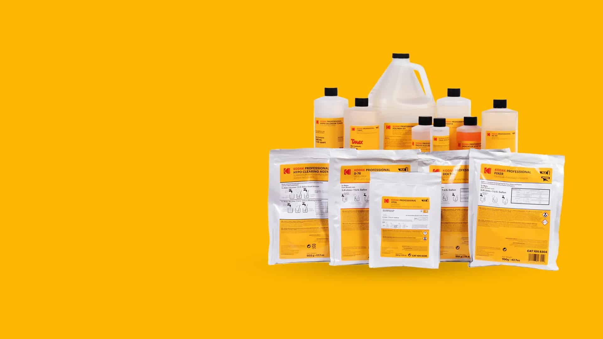 Kodak zwart-wit fotochemie - terug van weggeweest
