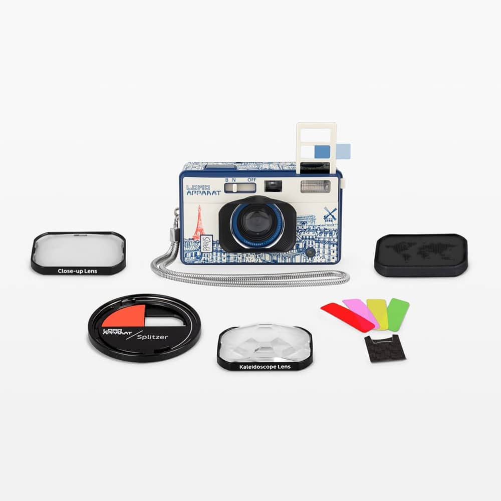 Lomography LomoApparat 21 mm Wide-angle Camera - Paris Edition