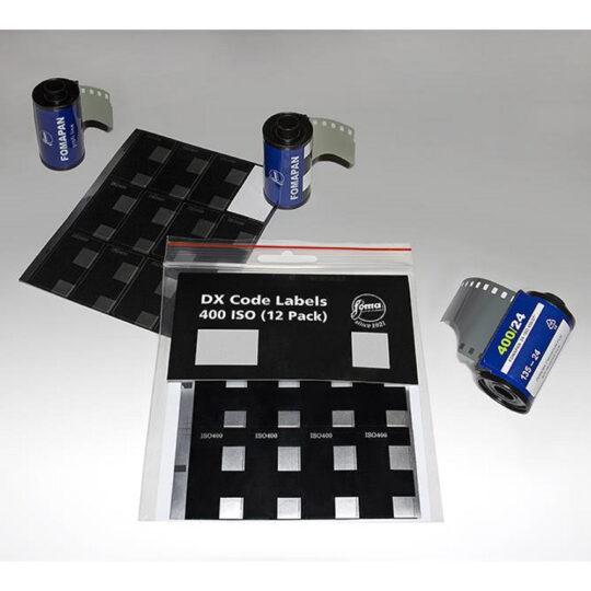 Foma DX Code Labels - 12 pak - ISO 400