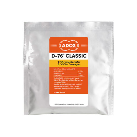 Adox D-76 CLASSIC - poederontwikkelaar voor 1 liter stockoplossing