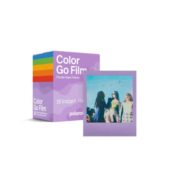 Polaroid Go Color Film Double Pack - Purple Haze Frame