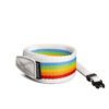 Polaroid Camera Flat Strap / Rainbow White