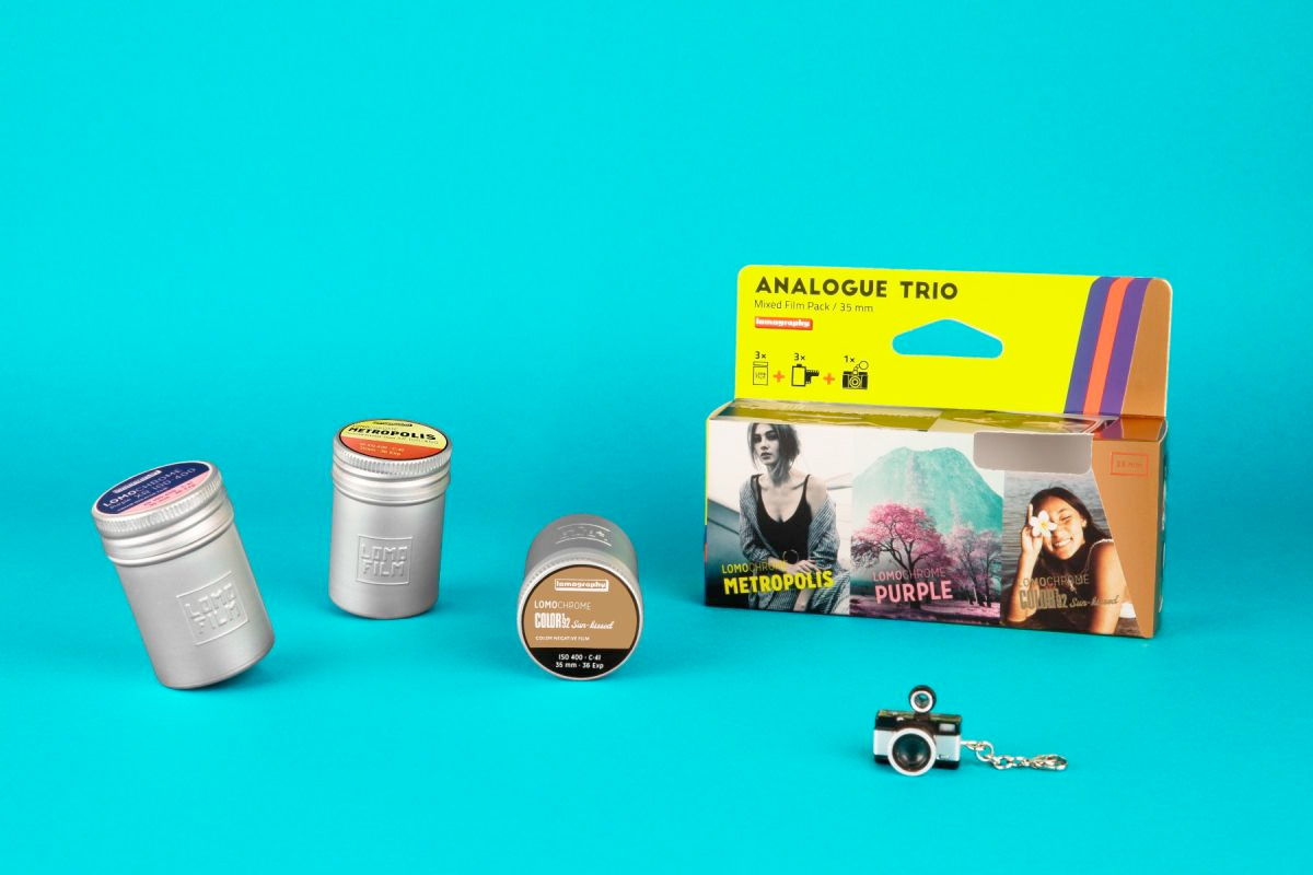 Lomography Analogue Trio - al het goede komt in drieën
