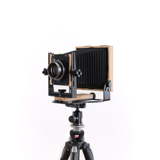 Intrepid 4×5 Camera - Black Bellows