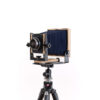Intrepid 4x5 Camera - Blue Bellows