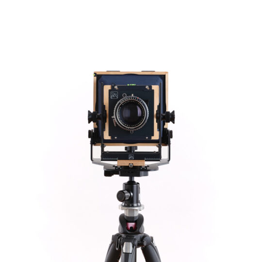 Alternative view of Intrepid 4x5 Camera - Blue Bellows