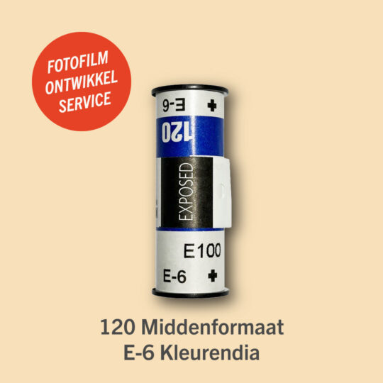 FotoFIlm Ontwikkelservice - 120 Middenformaat E-6 diafilmontwikkeling
