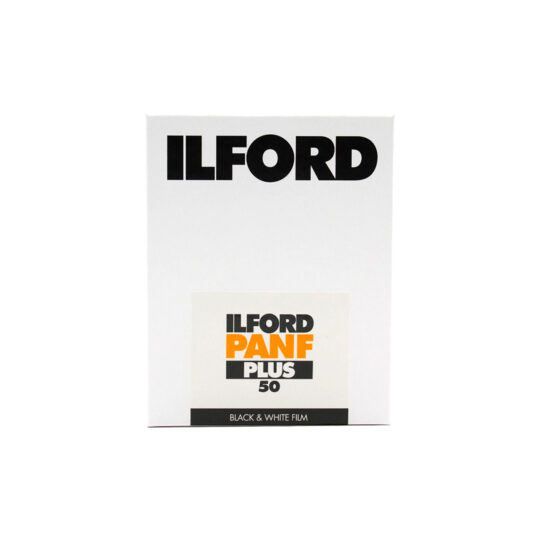 Ilford Pan F Plus 4×5″ Vlakfilm / 25 sheets – ISO 50